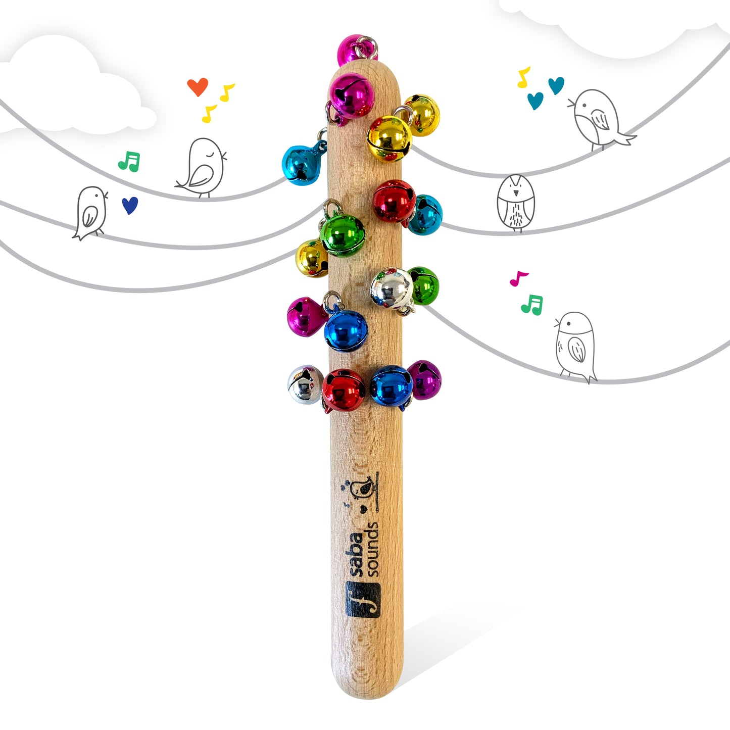 Sleigh Bells (17 Colorfull Bells)