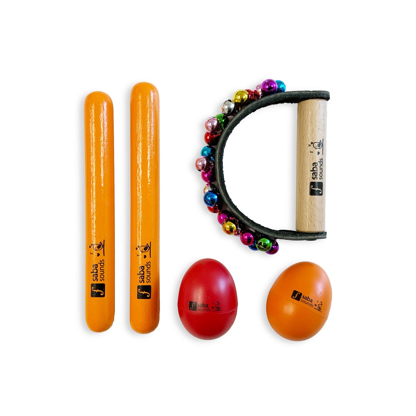 Musical Kit with Half Moon Sleigh Bells (5 Pieces)