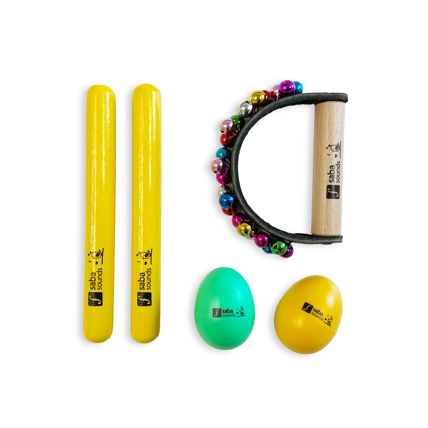 Musical Kit with Half Moon Sleigh Bells (5 Pieces)